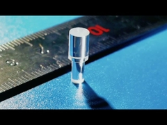 Peças anti-corrosiva de safira, bastão sintético de safira para termometria de alta temperatura