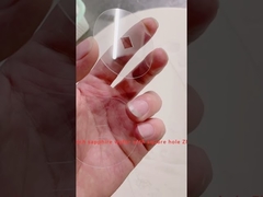 Substrato de pastilha de safira DSP de 0,3 mm, espessura personalizada