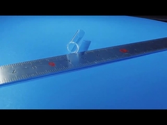 Tubos de vidro de safira