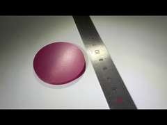 Ti+ Al2O3 Bolacha de Safira, Lente de Vidro de Cristal de Safira Dopada com Titânio