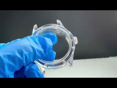 Al2O3 caixa de relógio de safira transparente Círculo clássico AR-revestimento