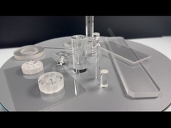 Partes de vidro de safira