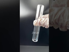 Tubo de safira polido Componente óptico tubular de cristal único Al2O3