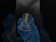 Tubos de safira transparentes polidos sob medida resistentes ao desgaste Alta dureza