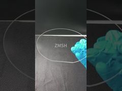 6 polegadas JGS2 Wafer Quartz Substrate DSP 1mmt Silica fundida para janela de alto desempenho