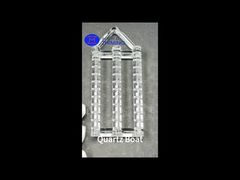 Custom Design Quartz Boats for Semiconductor Processing