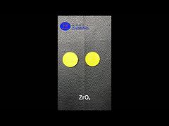 Moldes de Cerâmica de Zircônia (ZrO₂) Personalizados com Gravação e Marcação a Laser de Precisão