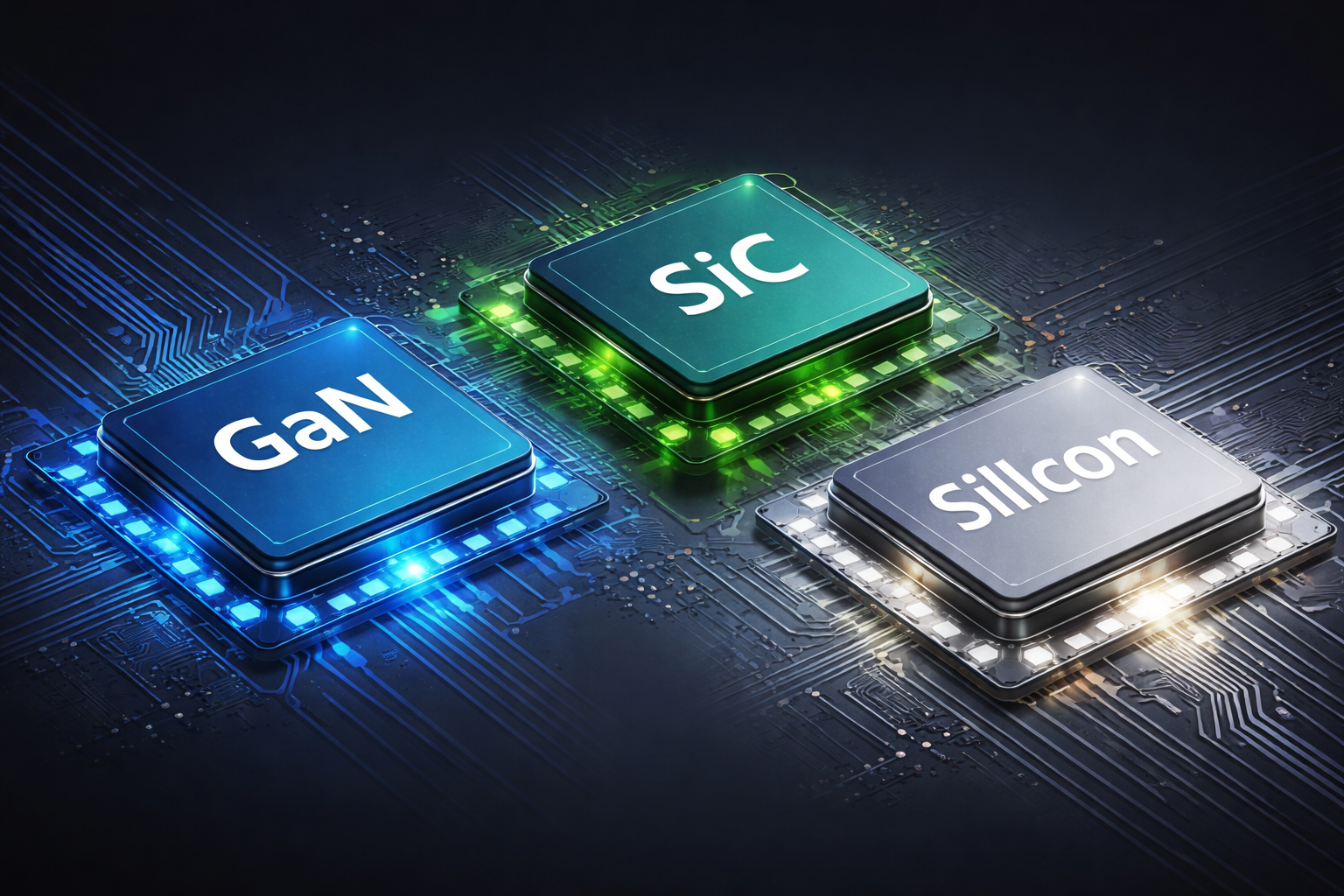 Últimos blogs da empresa sobre GaN vs SiC vs Silicon: A Practical Guide for Engineers and Device Makers