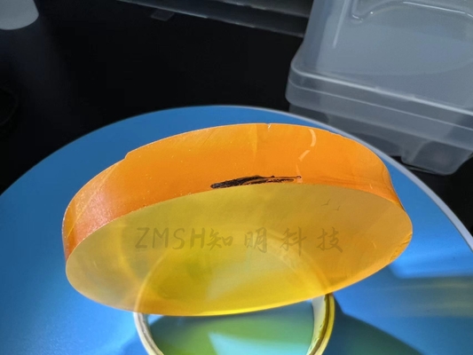 comprar Laser personalizado Sapphire Crystal For Laser Rods amarela ótica do tamanho Fabricação em linha