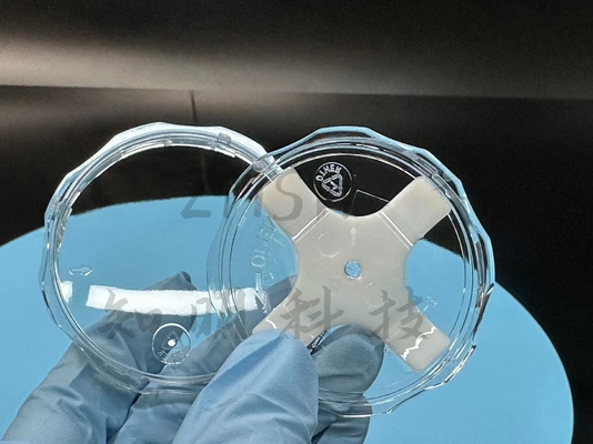 comprar o PE de 4inch Sapphire Wafer Single Tray/PP encaixota o único empacotamento Fabricação em linha