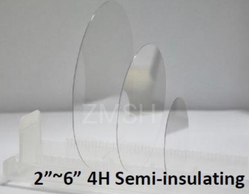 comprar Bolachas de semicondutor de grau manequim SIC 4H-Semi de carbeto de silício de alta pureza de 6