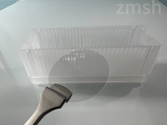 comprar Al2O3 monocristalino Alta transmissão Wafer de safira Elemento óptico Fabricação em linha
