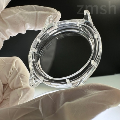 comprar Al2O3 caixa de relógio de safira transparente Círculo clássico AR-revestimento Fabricação em linha