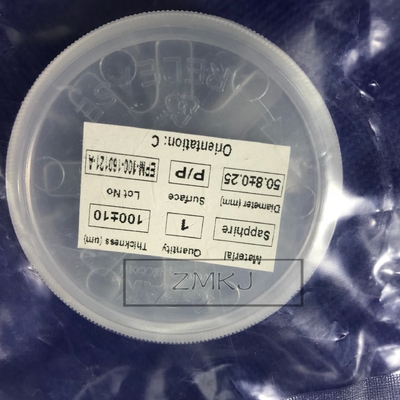 comprar Única bolacha ultra fina da safira do cristal, espessura da polegada 0.1mm da carcaça 2 da safira Fabricação em linha