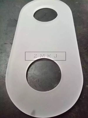 comprar Única lente do cristal, materiais Al2O3 da lente 99,999% da safira com furo Fabricação em linha