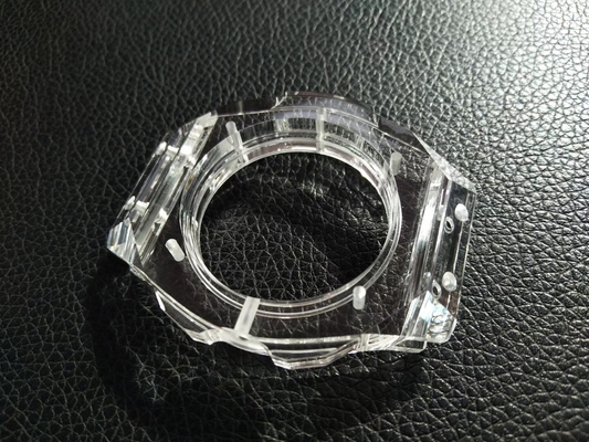 comprar Superfície lustrada transparente da resistência de desgaste do vidro de tampa da safira da caixa de relógio Fabricação em linha
