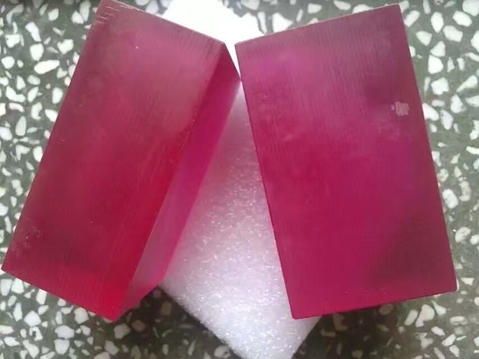 comprar Condutibilidade térmica excelente do rubi sintético cru alto do ganho para a máquina do laser Fabricação em linha
