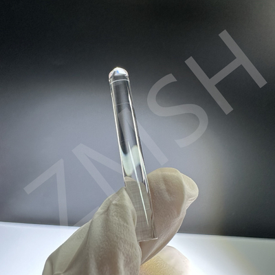 comprar Peças de safira Cristal Cilindro óptico Lente Dureza 9.0 Alta transmissão de luz personalizada Fabricação em linha