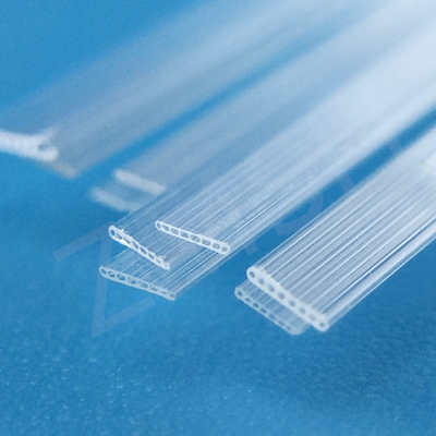 comprar Tubo óptico de vidro de quartzo fundido SiO2 Material cristalino Tubo de vidro transparente GS1 GS2 Fabricação em linha