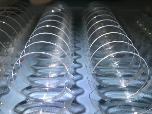comprar Desgaste - vidro de tampa resistente da safira do varredor, distorção da lente do vidro ótico baixa Fabricação em linha