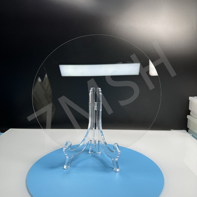 comprar 12 polegadas safira wafer safira substrato Al2O3 wafer 9.0Mohs transparente SSP DSP eixo C Fabricação em linha