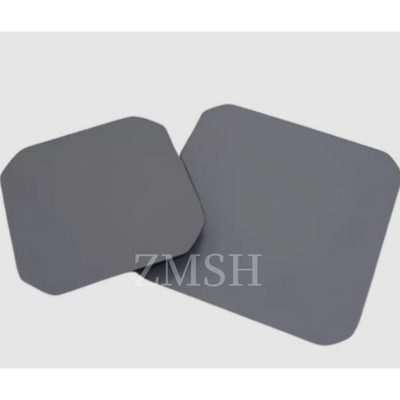 comprar Wafer SIC de carburo de silício 10*10 mm 6H-P Espessura 350μm Para dispositivos de alta potência Fabricação em linha