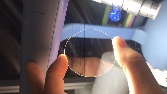 comprar Carcaça da safira do vidro ótico bolachas de uma espessura de 2 polegadas 0.1mm 0.175mm para DSP Fabricação em linha