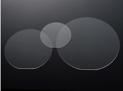 comprar carcaça de vidro lustrada lado do único cristal da lente Al2O3 da safira do dobro de dia125mm Fabricação em linha
