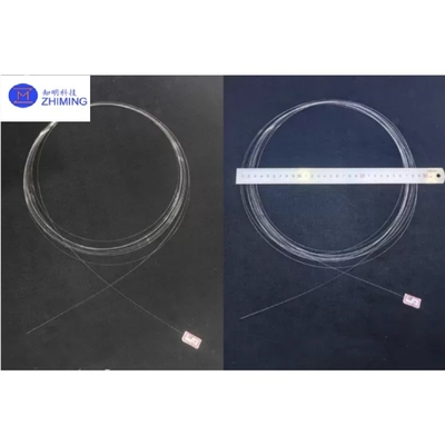 comprar Sapphire Fiber Al2O3 Single Crystal Transparent Crystal Optical Cable Linha de Comunicação de Fibra Óptica 25-500um Fabricação em linha