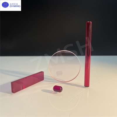 comprar Rodas de rubí / Esfera de vidro / Janela óptica / Prisma Rubí Elementos ópticos de laser Rod Titânio zafiro cristal de laser Fabricação em linha