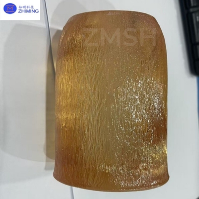 comprar GGG pedras preciosas sintéticas Gd3Ga5O12 Gadolínio granito de gálio cor âmbar Joias personalizadas Fabricação em linha