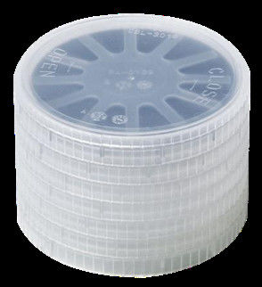 comprar Caixa de embalagem de wafer horizontal de uma peça de 1 a 12 polegadas, transportador de wafer PC de PP com almofada de espuma Fabricação em linha
