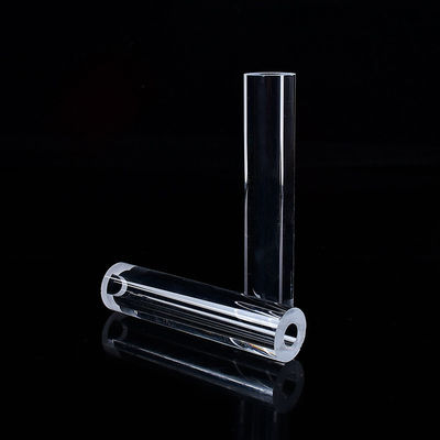 comprar Tubo de vidro de quartzo resistente a altas temperaturas, parede espessa, transparente, resistente à corrosão Fabricação em linha
