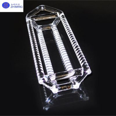 comprar Barcas de quartzo Barcas de sílica fundida SiO2≥99.99% Rugosidade da superfície Ra≤0.1μm Portador de wafer Fabricação em linha