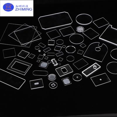 comprar Placas de vidro de quartzo sob medida para ambientes de alta temperatura e corrosivos JGS1/JGS2 Fabricação em linha