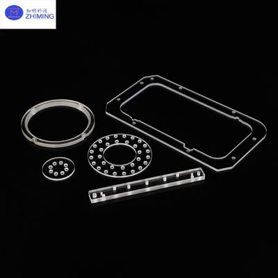 comprar Placas de Quartzo em forma personalizada de perfuração óptica de precisão Fabricação em linha