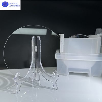 comprar Substrato de cristal de quartzo monocristalino transparente resistente ao calor de 6 polegadas para dispositivos SAW Fabricação em linha