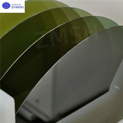 comprar Bolachas epitaxiais de SiC de 2 polegadas, 3 polegadas, 4 polegadas e 6 polegadas 4H-N, grau de produção Fabricação em linha