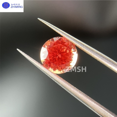 comprar Sapphire Padparadscha sintético de corte personalizado para jóias Fabricação em linha
