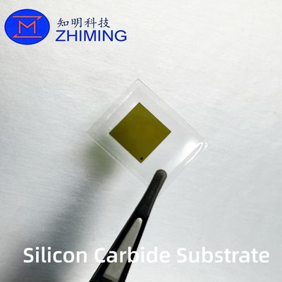 comprar 4H-N Type SiC Substrate 10x10mm Wafer for Power Electronics Fabricação em linha