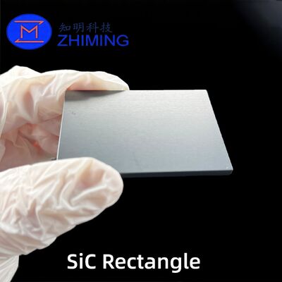comprar Silicon Carbide Rectangle Substrate SiC Chip for Advanced Electronics Fabricação em linha