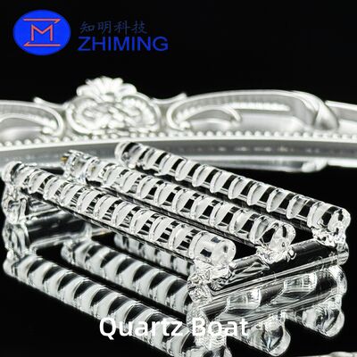 comprar Barcos de quartzo de design personalizado para processamento de semicondutores Fabricação em linha