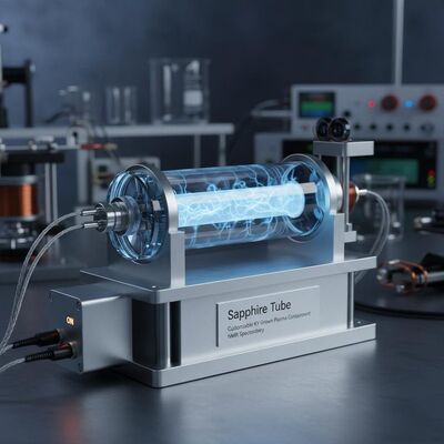 comprar Sapphire Tube customizable KY cresceu plasma de contenção espectroscopia NMR Fabricação em linha