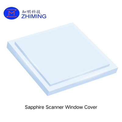 comprar Vidro de cobertura de safira personalizado para aplicações de câmera, impressão digital e scanner Fabricação em linha