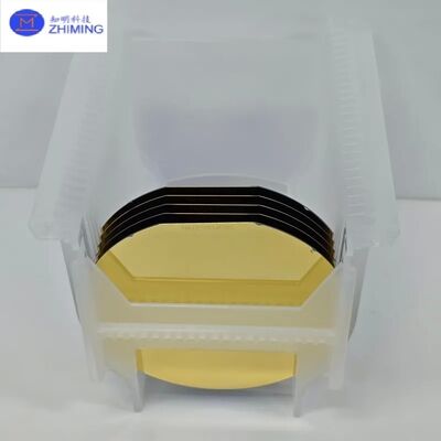 Comprar Wafer de silício monocristalino revestido de cobre para aplicações de MEMS, sensores e semicondutores Fabricação em linha