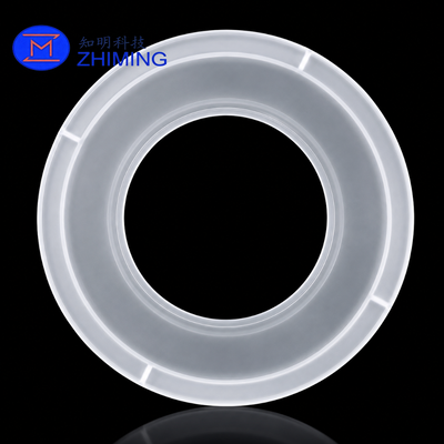 Comprar Anel de retenção de quartzo fundido de alta pureza com estrutura anular escalonada Fabricação em linha