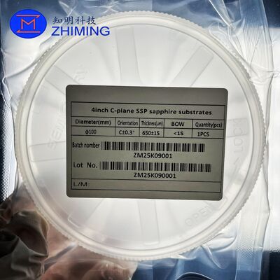 Comprar Wafer de Safira: Alta dureza Excelente isolamento elétrico Boa condutividade térmica Fabricação em linha