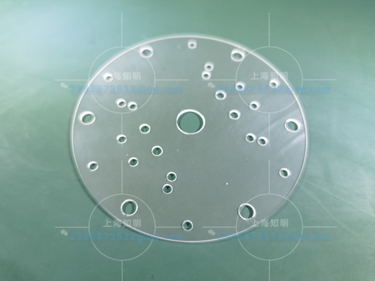 comprar RFIC Al2O3 Sapphire Optical Windows With Hole transparente Fabricação em linha