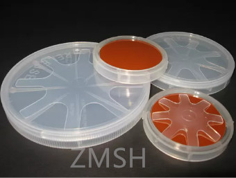 GaP Semi-Insulated Wafers P Type N Type 400um 500um Green LED Red Green Light Emission