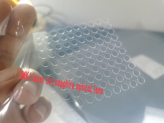 0.16mm Thickness Al2O3 Aluminum Oxide Synthetic  Sapphire Glass Window